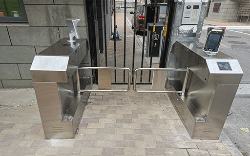 北京某部隊家屬區(qū)人臉識別通道