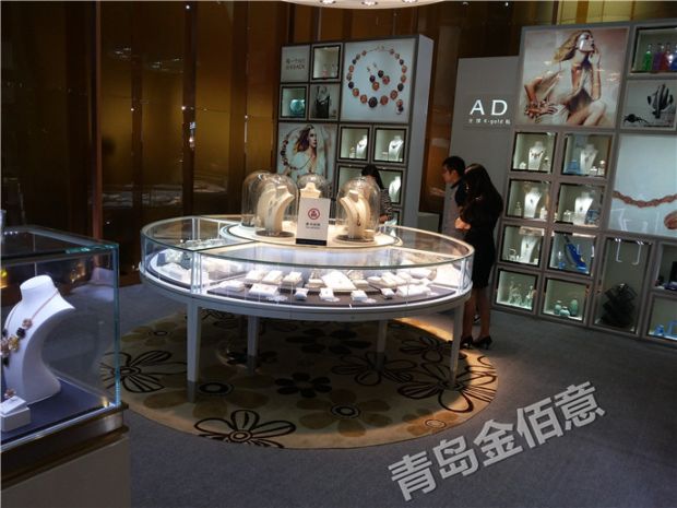 青島珠寶展柜